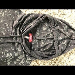 Tonic long sleeve Drawstring pullover Hoodie/tee